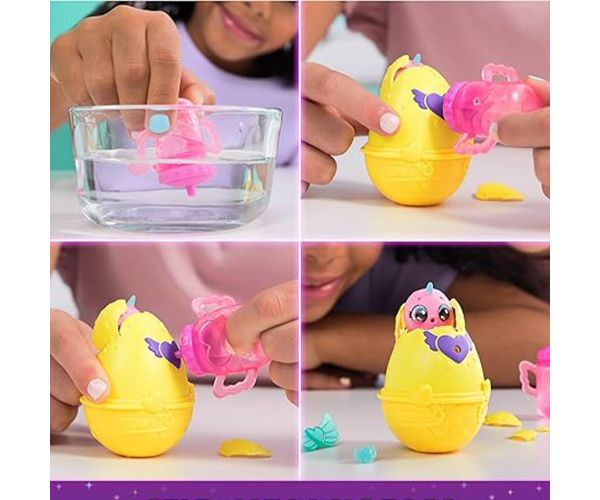 Hatchimals Alive!: Neon Rainbow Tavaszi kosár szett - Spin Master