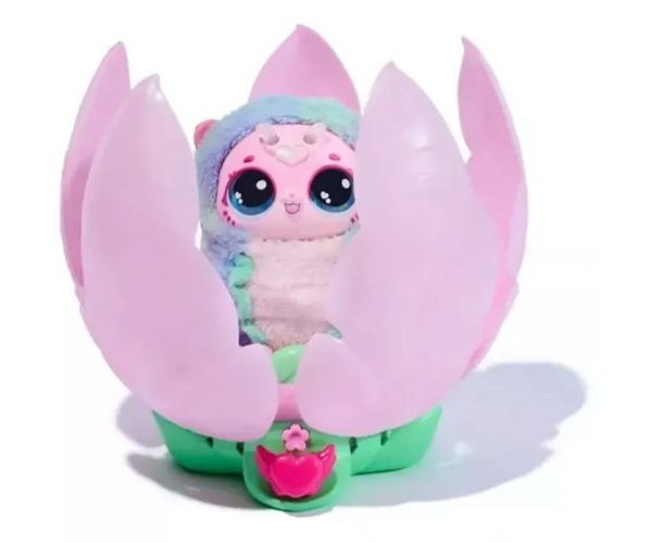 Hatchimals: Bloomables Kittyfly meglepetés Cicapillangó virágban - Spin Master