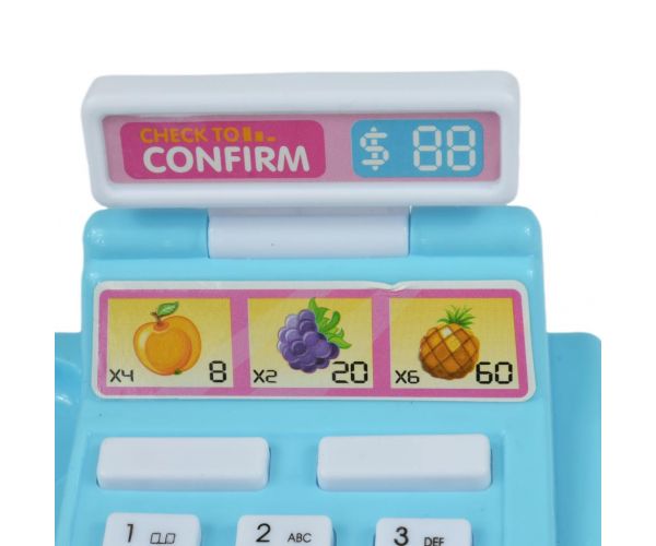Happy Shopping: Pénztárgép nyitható kasszával kétféle változatban 12,5cm