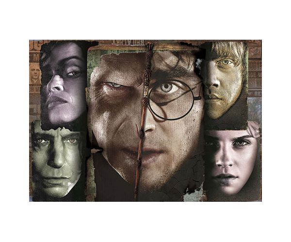 Harry Potter és a Sötét nagyúr 1000db-os puzzle bőröndben - Clementoni