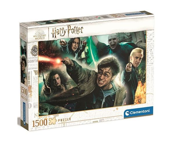Harry Potter HQC puzzle 1500db-os - Clementoni