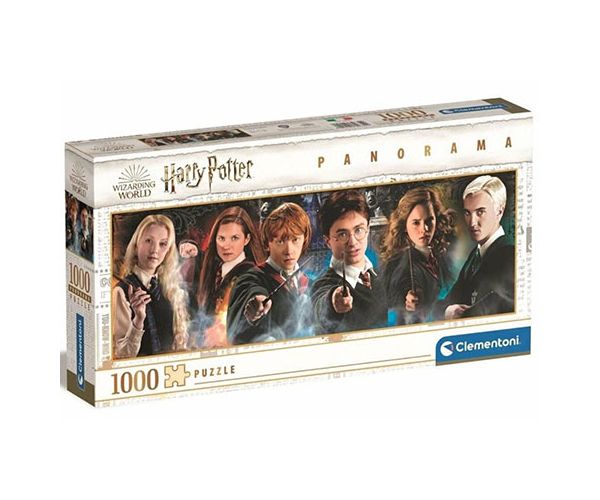 Harry Potter: Roxfort diákjai panoráma puzzle 1000db-os - Clementoni