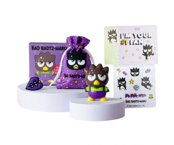 Hello Kitty: Badtzmaru Figura Dobozban kiegészítőkkel 6cm