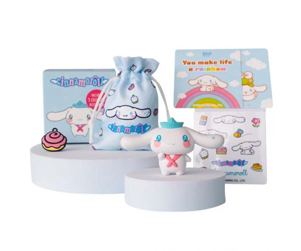 Hello Kitty: Cinnamoroll Figura Dobozban kiegészítőkkel 6cm