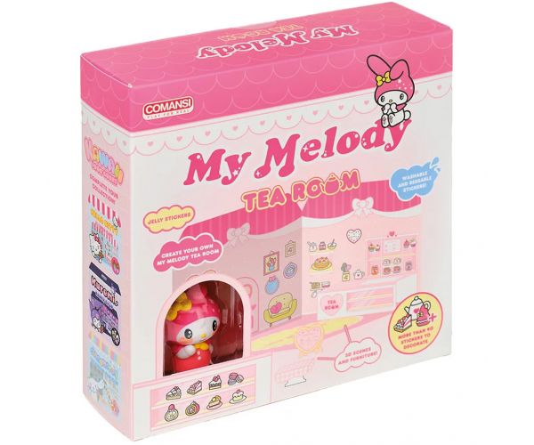 Hello Kitty: My Melody Tea Room figura matricázható házzal - Comansi