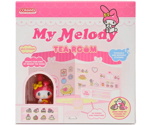 Hello Kitty: My Melody Tea Room figura matricázható házzal - Comansi