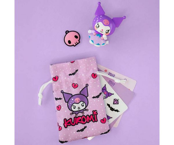 Hello Kitty: Kuromi Figura Dobozban kiegészítőkkel 6cm