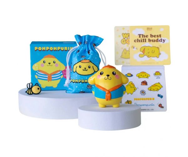 Hello Kitty: Pompompurin Figura Dobozban kiegészítőkkel 6cm