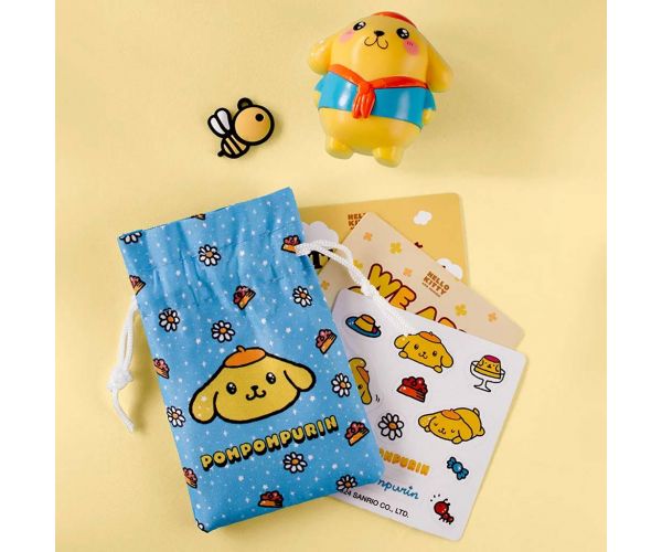 Hello Kitty: Pompompurin Figura Dobozban kiegészítőkkel 6cm