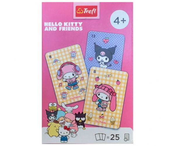 Hello Kitty és barátai Fekete Péter kártyajáték - Trefl