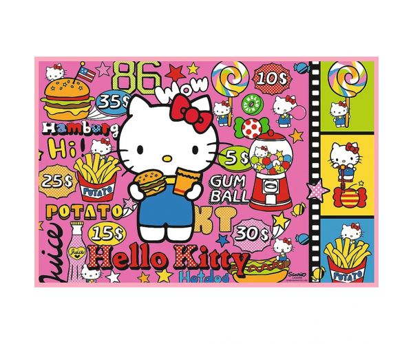 Hello Kitty és barátai 2x200-as puzzle - Trefl