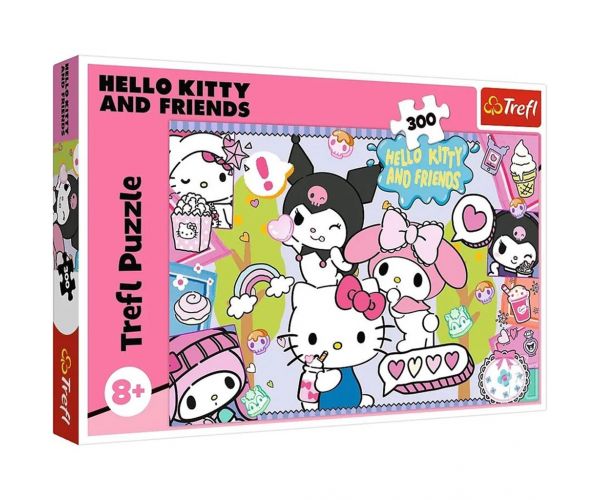 Hello Kitty és barátai 300db-os puzzle - Trefl