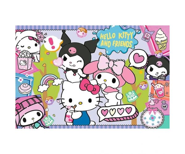 Hello Kitty és barátai 300db-os puzzle - Trefl