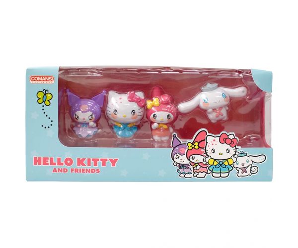 Hello Kitty és barátai 4db-os figurakészlet - Comansi
