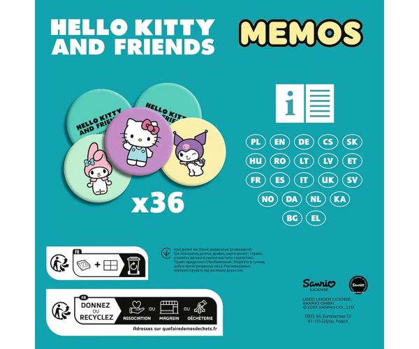Hello Kitty memóriajáték - Trefl