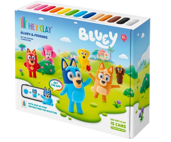 Hey Clay: Nagy gyurma szett - Bluey