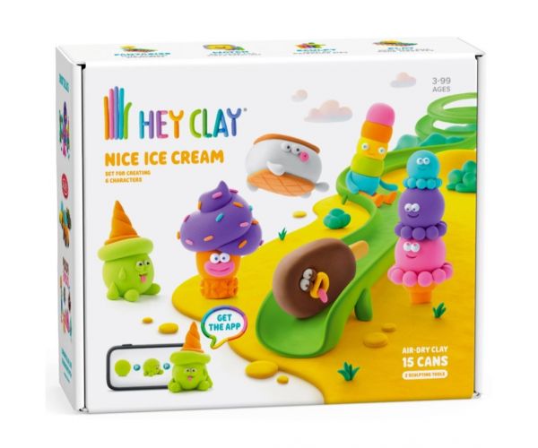 Hey Clay: Nagy fagyi gyurmaszett
