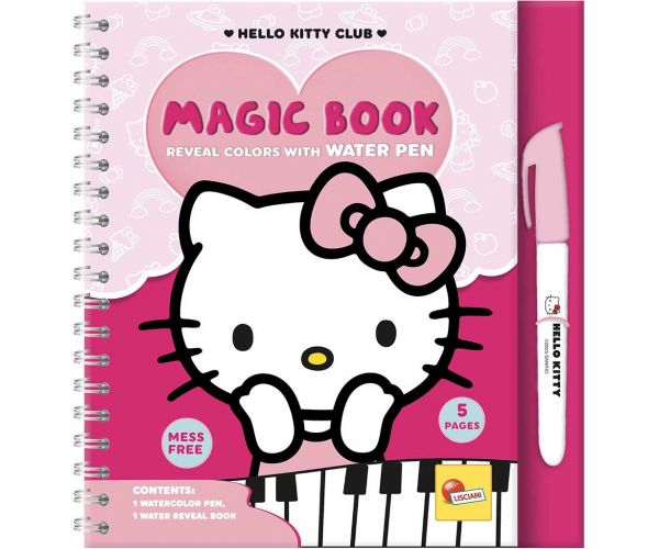 Hello Kitty Varázskönyv rajzolás vízzel - Lisciani