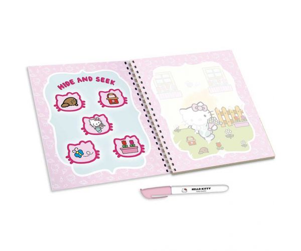Hello Kitty Varázskönyv rajzolás vízzel - Lisciani