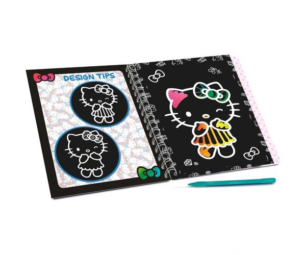 Hello Kitty Képkarc készítő füzet - Lisciani