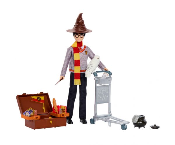 Harry Potter 9 és 3/4. vágány játékszett Harry babával – Mattel