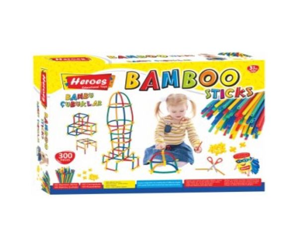 Heroes: Bambusz pálcák építőjáték 300db-os