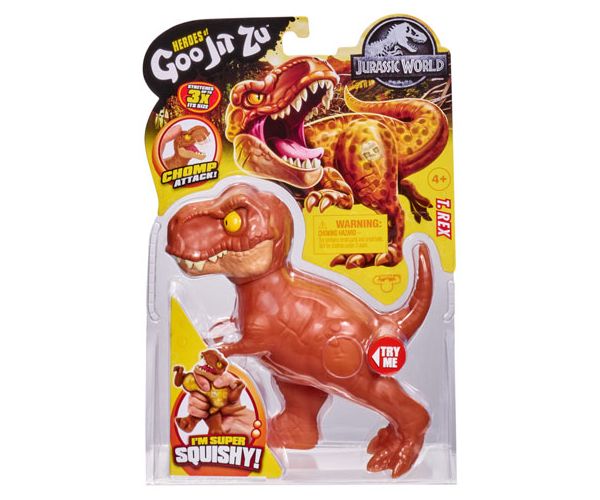 Heroes of Goo Jit Zu Jurassic World T-Rex játékfigura