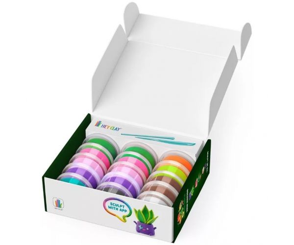 Hey Clay: Plant Folks növényfigurás gyurmaszett – 15 db-os szett