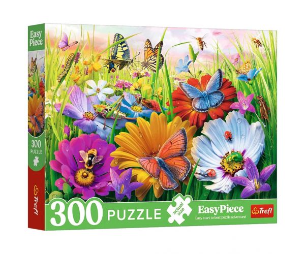 Rovarok a réten Easy Piece 300db-os puzzle - Trefl