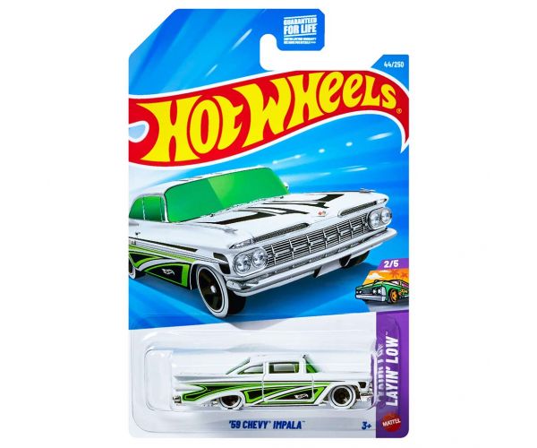 Hot Wheels: '59 Chevy Impala kisautó 1/64 – Mattel