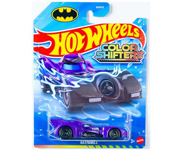 Hot Wheels: Batmobile színváltós kisautó 1/64 - Mattel