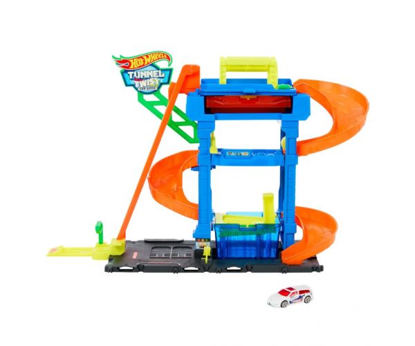 Hot Wheels City: Autómosó színváltós kisautóval - Mattel