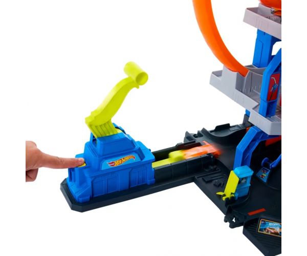 Hot Wheels City: Mega Garázs - Mattel