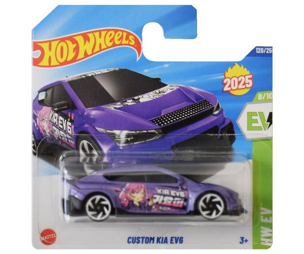 Hot Wheels: Custom Kia EV6 kisautó 1/64 - Mattel