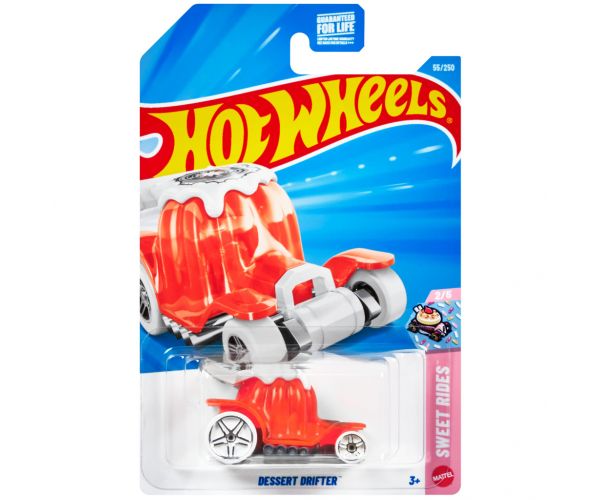 Hot Wheels: Dessert Drifter narancssárga kisautó 1/64 - Mattel