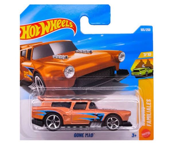 Hot Wheels: Gone Mad narancssárga kisautó 1/64 - Mattel