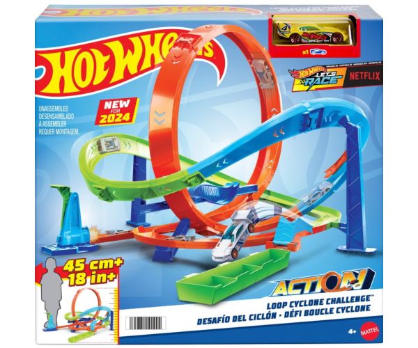 Hot Wheels: Hiperhurok pálya szett - Mattel