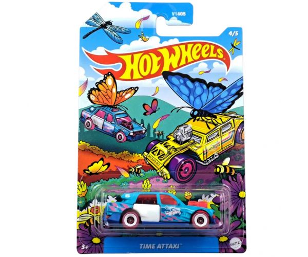 Hot Wheels Spring Series: Time Attaxi kisautó 1/64 - Mattel