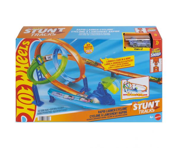Hot Wheels: Kaszkadőr duplahurok pályaszett - Mattel