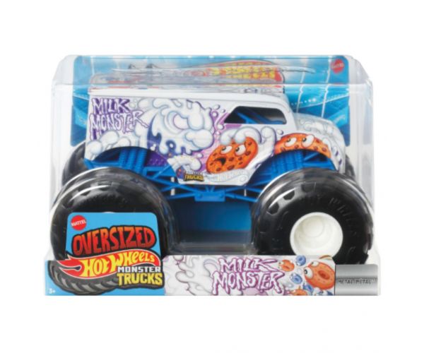 Hot Wheels Monster Trucks Oversized: Milk Monster 1/24 autómodell – Mattel
