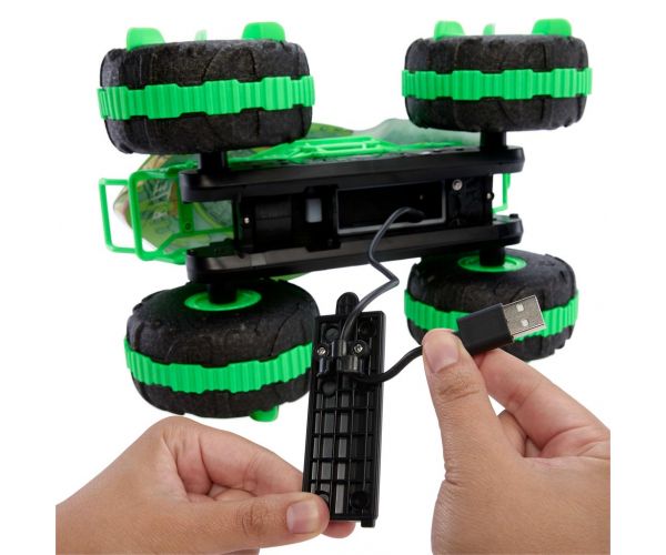 Hot Wheels Monster Trucks Távirányítós Kétéltű Great Bite 1/15 - Mattel