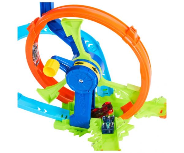 Hot Wheels: Szédületes turbina pályaszett - Mattel