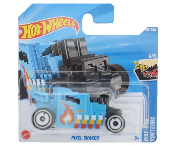 Hot Wheels: Pixel Shaker kék kisautó 1/64 - Mattel