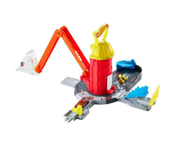 Hot Wheels: Tűzoltó torony pályaszett - Mattel