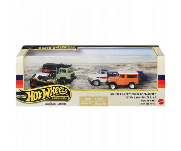Hot Wheels: Prémium Extrém Kalandjáró kisautó 4db-os csomag - Mattel