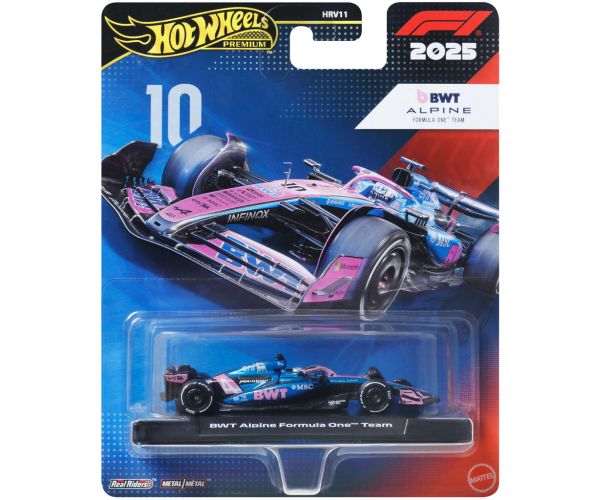 Hot Wheels Premium: BWT Alpine Formula One Team #10 kisautó 1/64 - Mattel