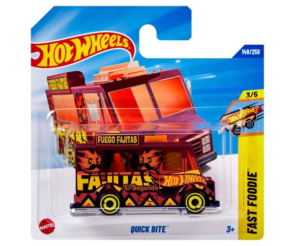 Hot Wheels: Quick Bite 1/64 kisautó - Mattel