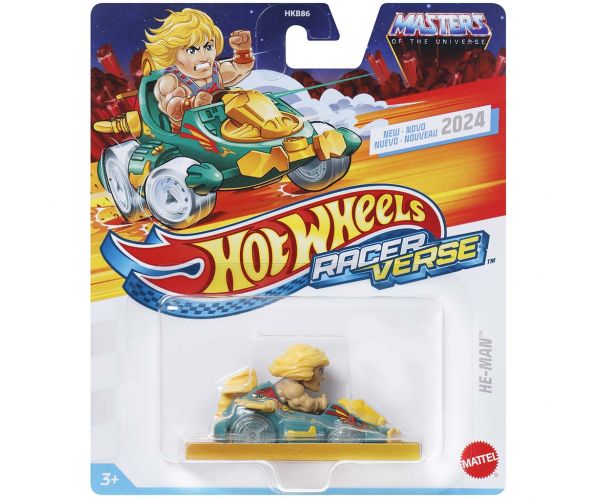 Hot Wheels: Racer Verse - He-Man kisautó 1/64-es méretarány - Mattel