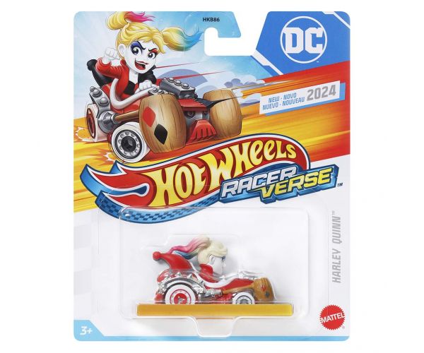 Hot Wheels: RacerVerse Harley Quinn kisautó 1/64 – Mattel