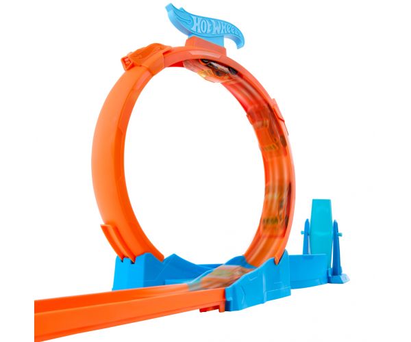 Hot Wheels: Tripla hurok pálya kreátor szett - Mattel